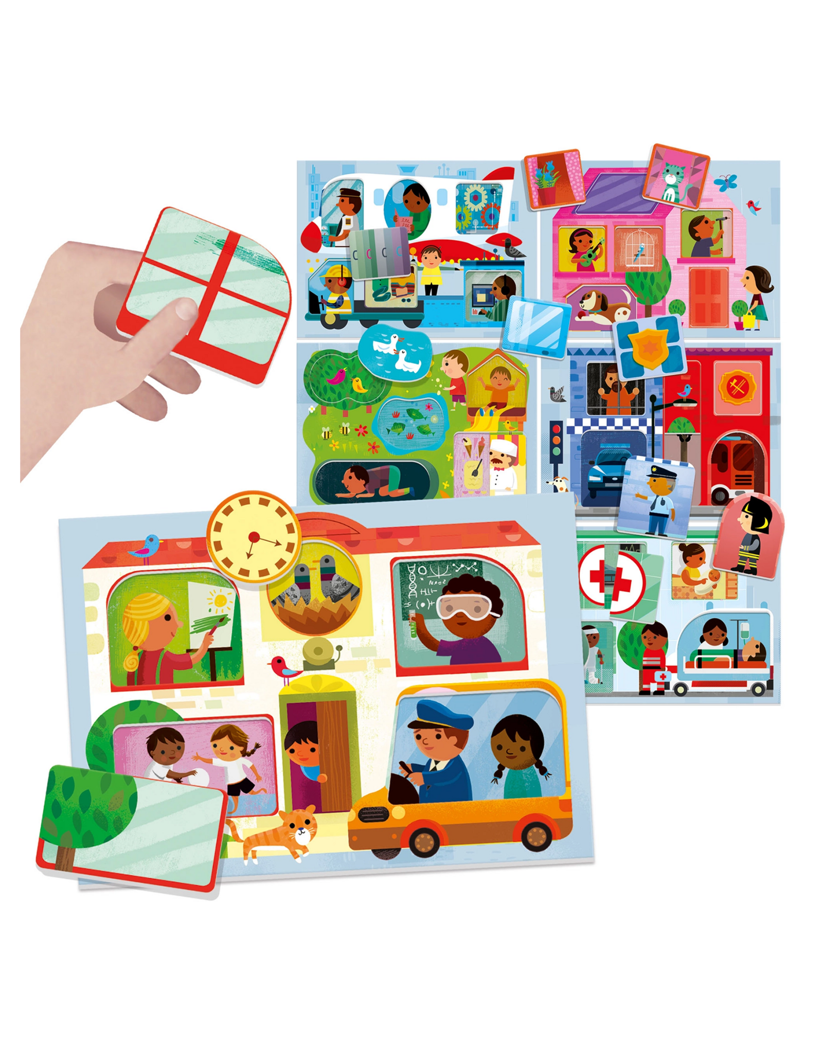 Headu Play Town Montessori Toy