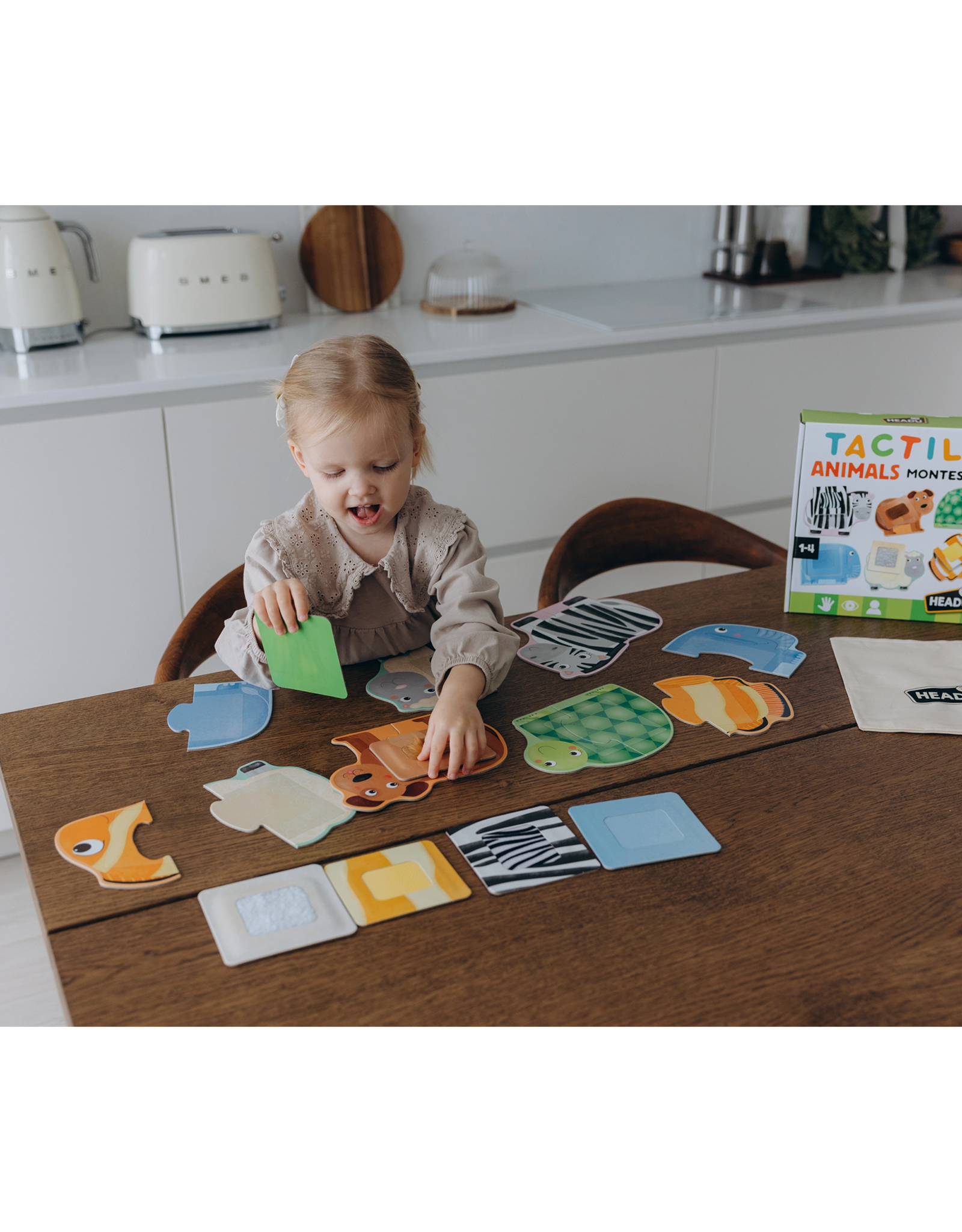 Headu Tactile Animals Montessori Toy