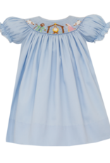Petit Bebe 142A Nativity Smocked Bishop Dress