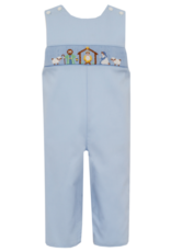 Petit Bebe 142K Nativity Smocked Long Jon Jon