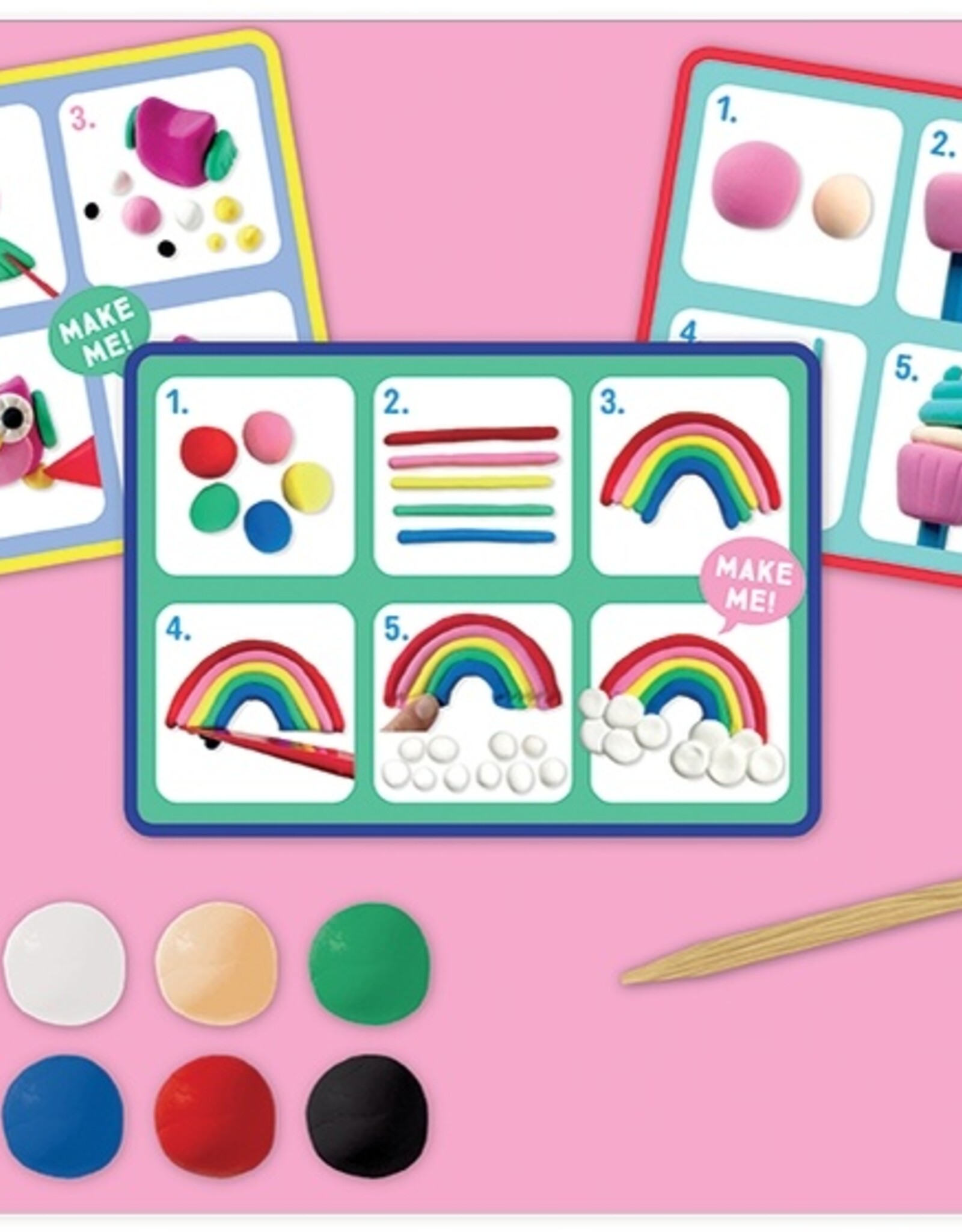 Floss and Rock Rainbow Fairy Clay & Play