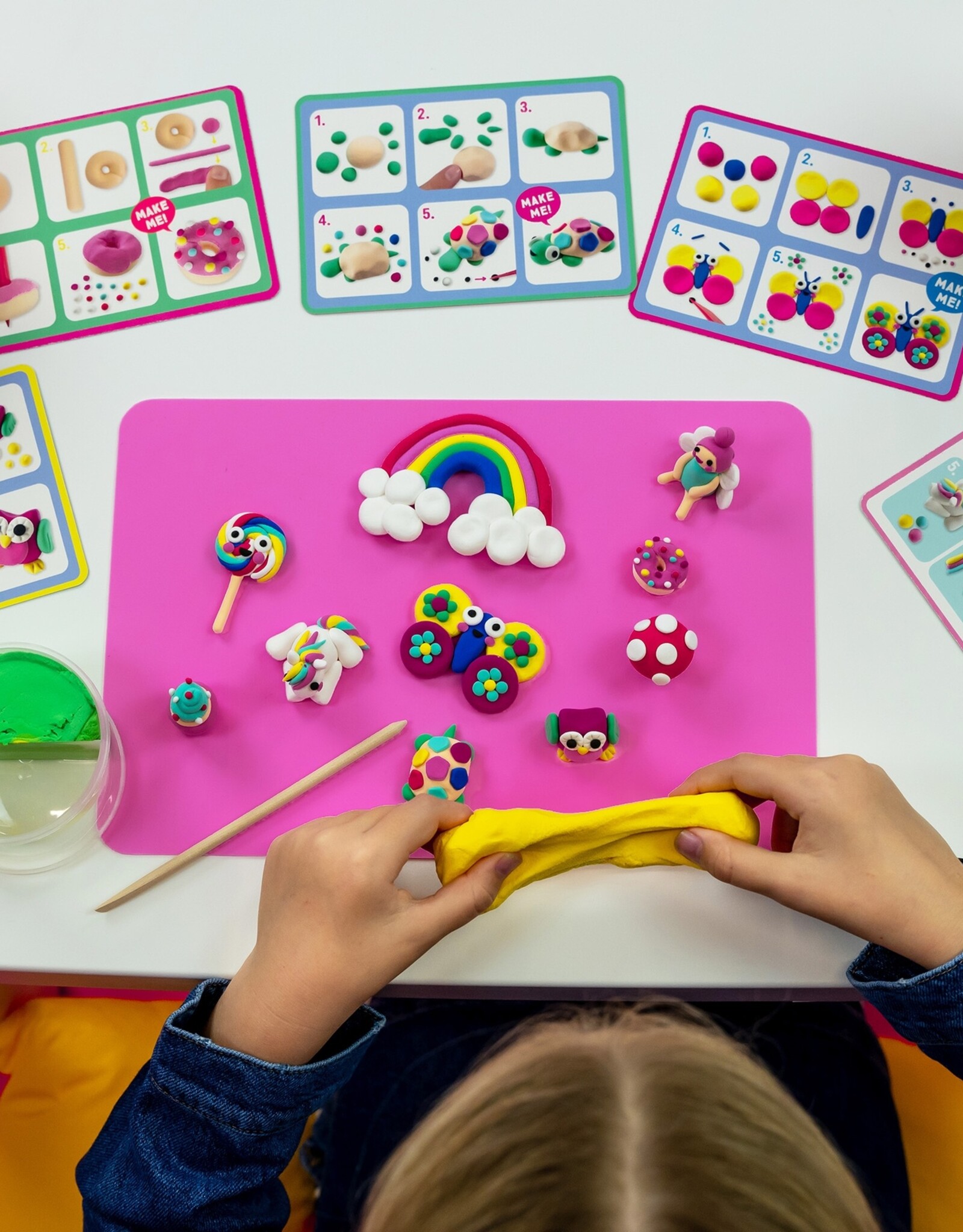 Floss and Rock Rainbow Fairy Clay & Play