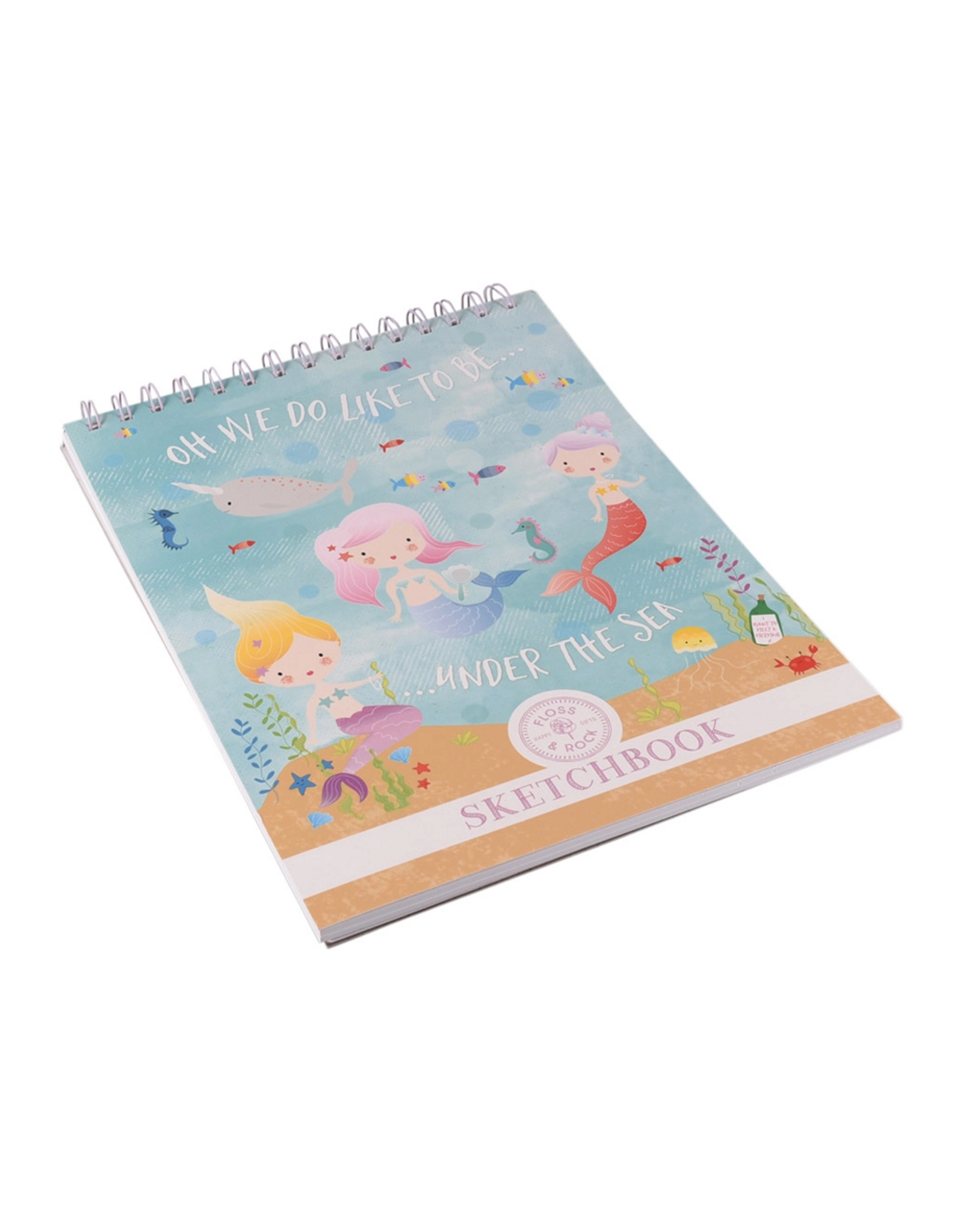 Floss and Rock Mermaid Sketchbook