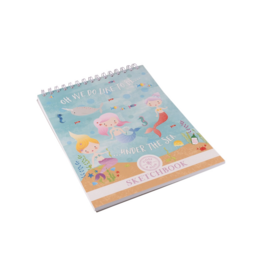 Floss and Rock Mermaid Sketchbook