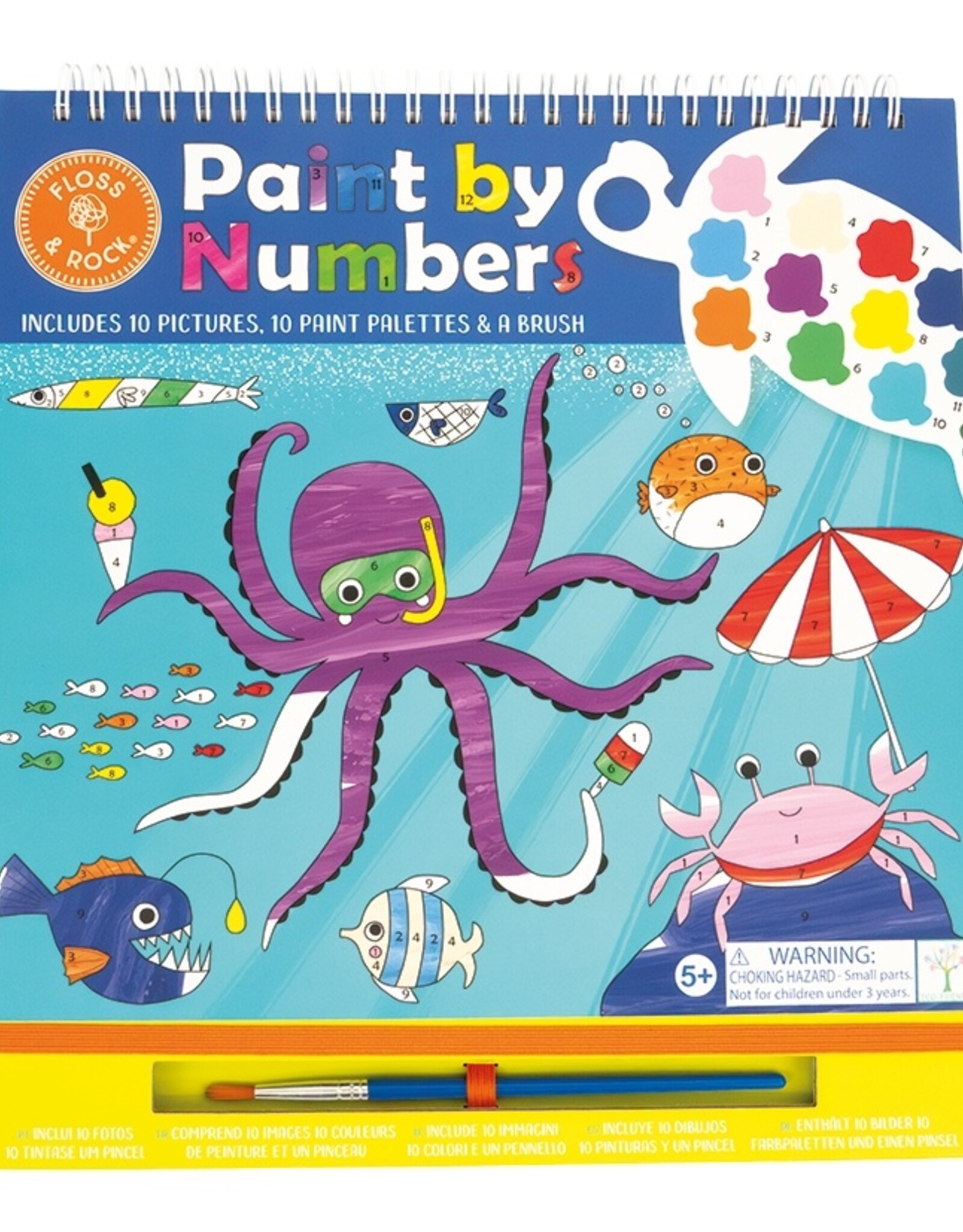 Floss and Rock Ocean Paint By Numbers