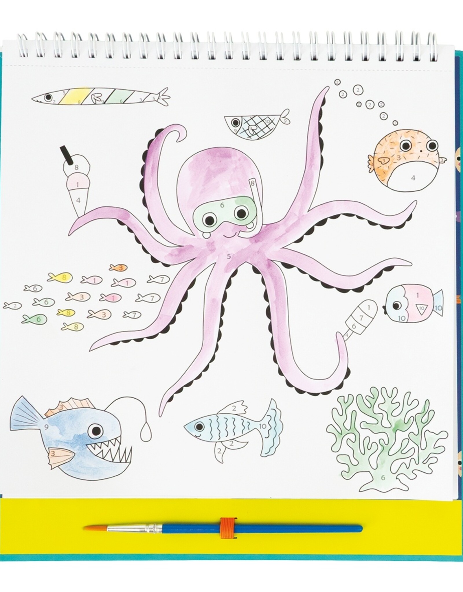 Floss and Rock Ocean Paint By Numbers