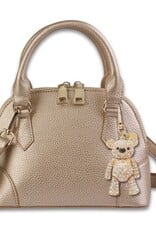 Carrying Kind Charlotte Gold Crystal Teddy