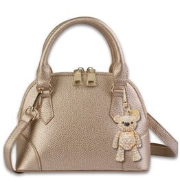 Carrying Kind Charlotte Gold Crystal Teddy