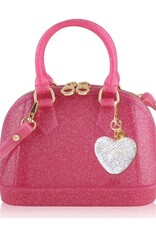 Carrying Kind Cate Purse Hot Pink Sparkle Follow Your Heart