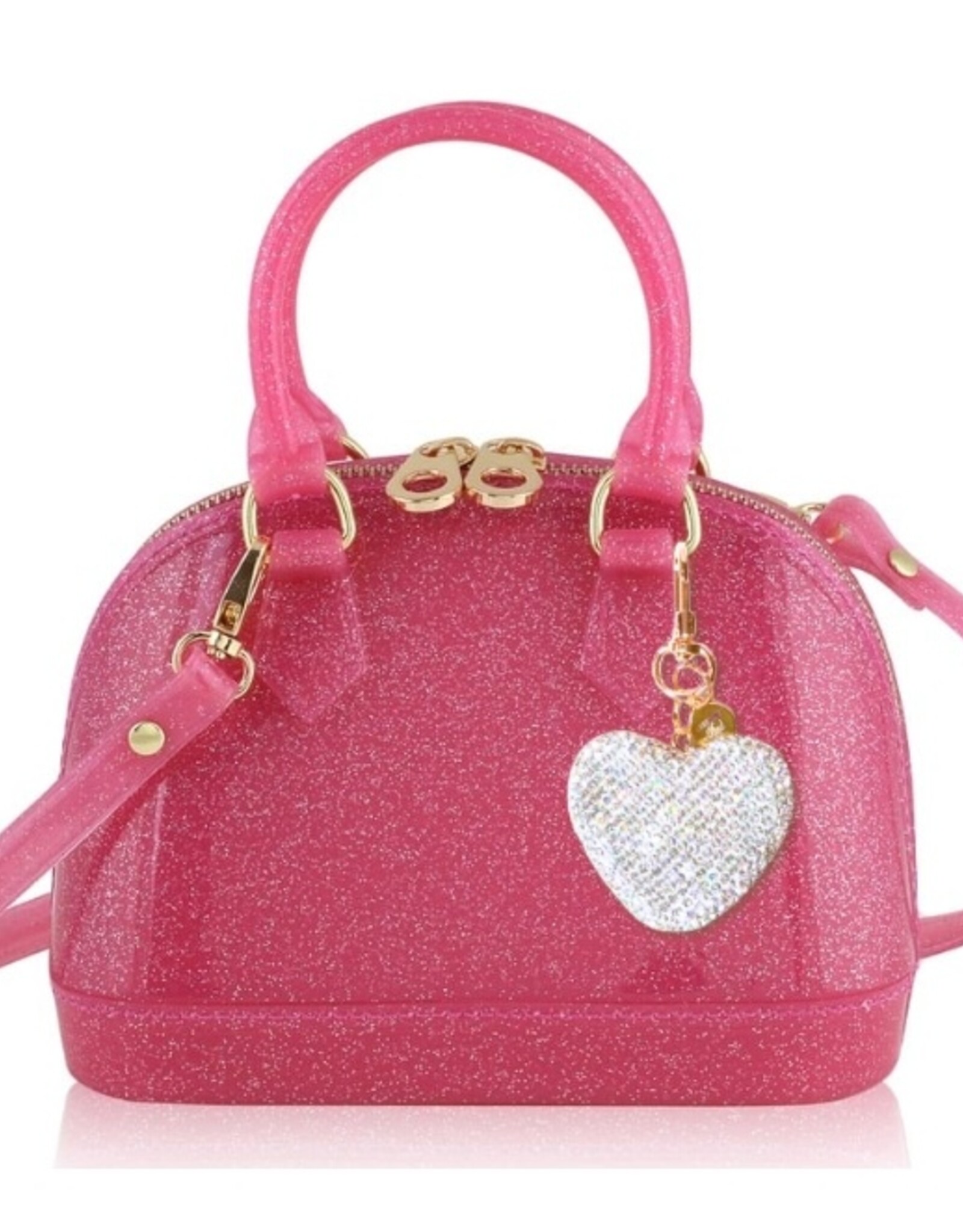 Carrying Kind Cate Purse Hot Pink Sparkle Follow Your Heart