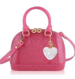 Carrying Kind Cate Purse Hot Pink Sparkle Follow Your Heart