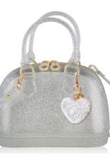 Carrying Kind Cate Purse Silver Sparkle Follow Your Heart
