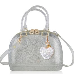 Carrying Kind Cate Purse Silver Sparkle Follow Your Heart
