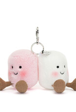 Jellycat Amuseaables pair of Marshmallows Bag Charm