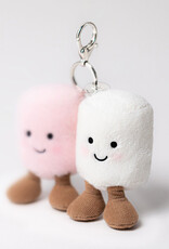 Jellycat Amuseaables pair of Marshmallows Bag Charm