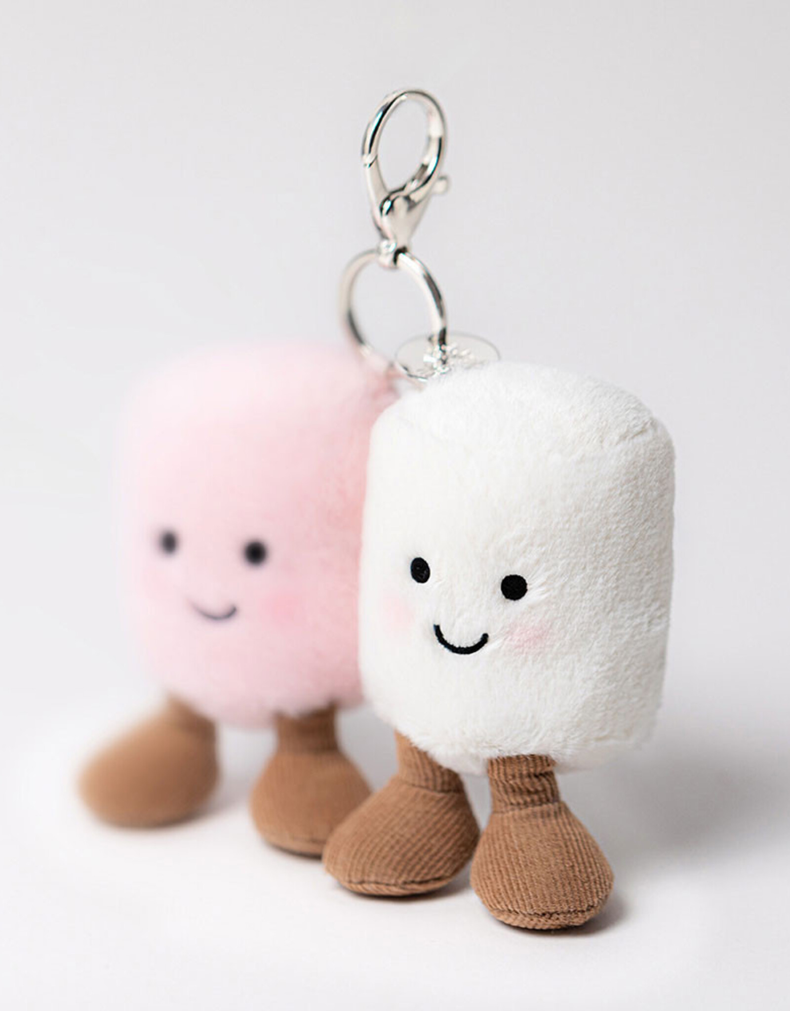 Jellycat Amuseaables pair of Marshmallows Bag Charm