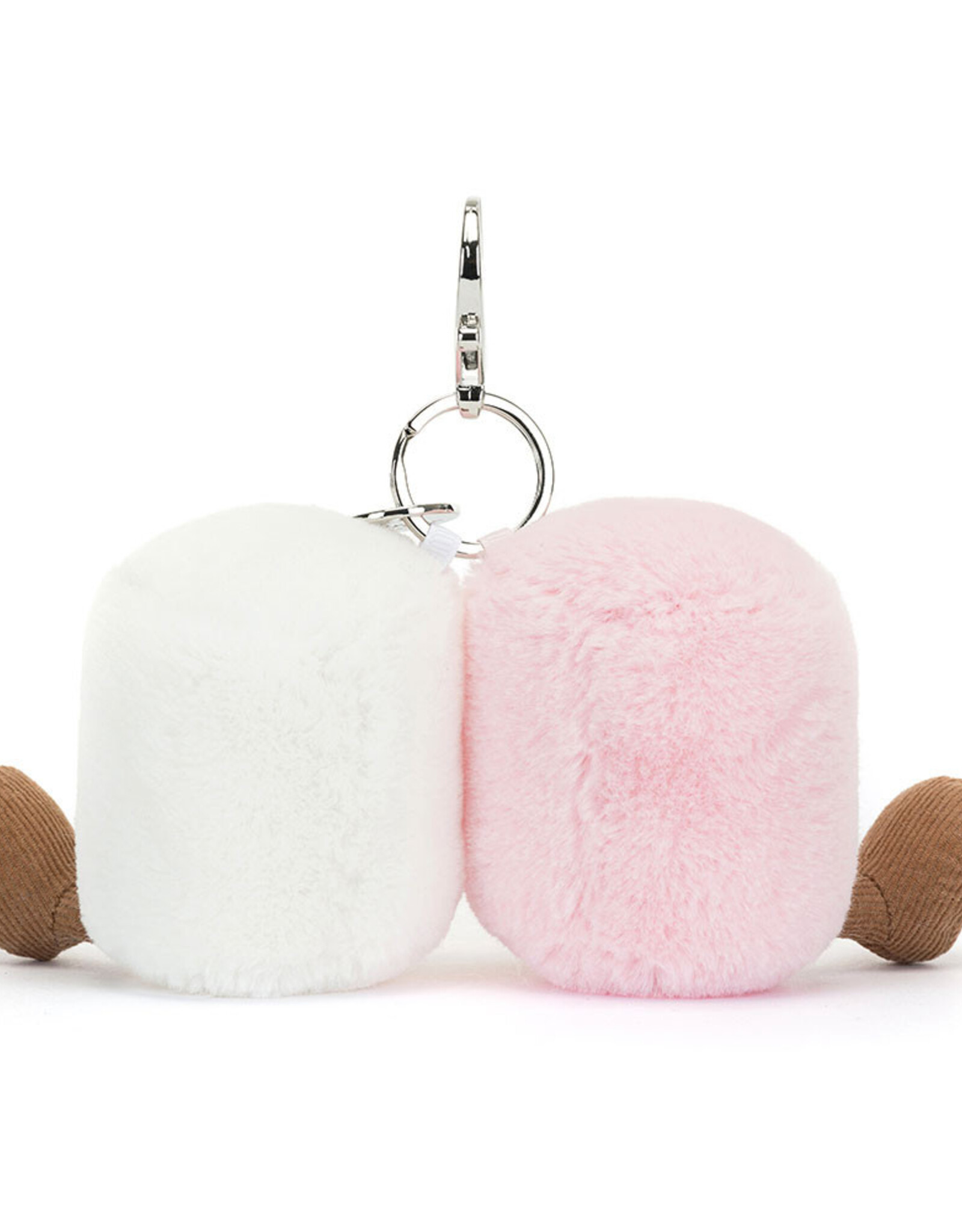 Jellycat Amuseaables pair of Marshmallows Bag Charm