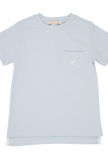 TBBC Carter Crewneck w/pocket Buckhead Blue/White