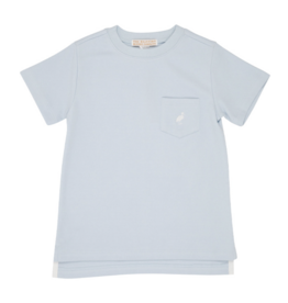 TBBC Carter Crewneck w/pocket Buckhead Blue/White