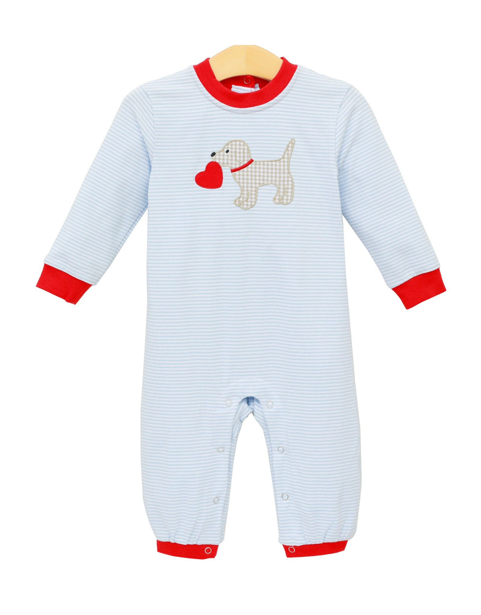 Trotter Street Kids TSS26 Puppy Love Romper