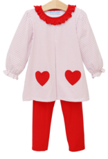 Trotter Street Kids TSS26 Be Mine Pant Set