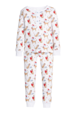 Little English LEF25 Printed Jammies I WOOF YOU