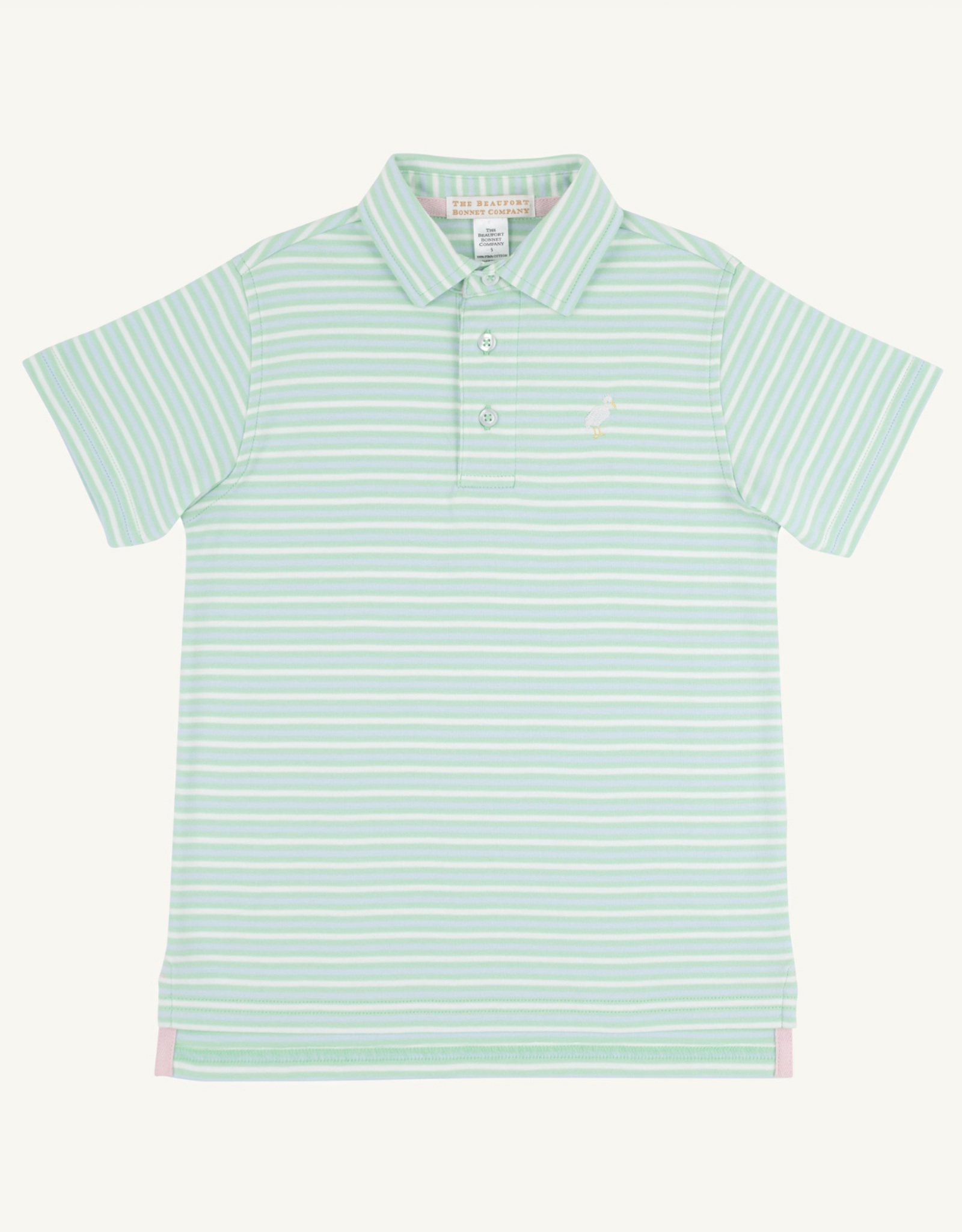 TBBC Prim Proper Polo Sumner County Stripe