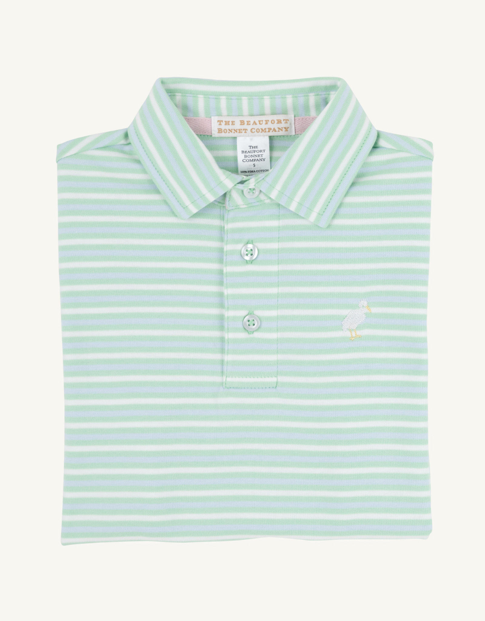 TBBC Prim Proper Polo Sumner County Stripe