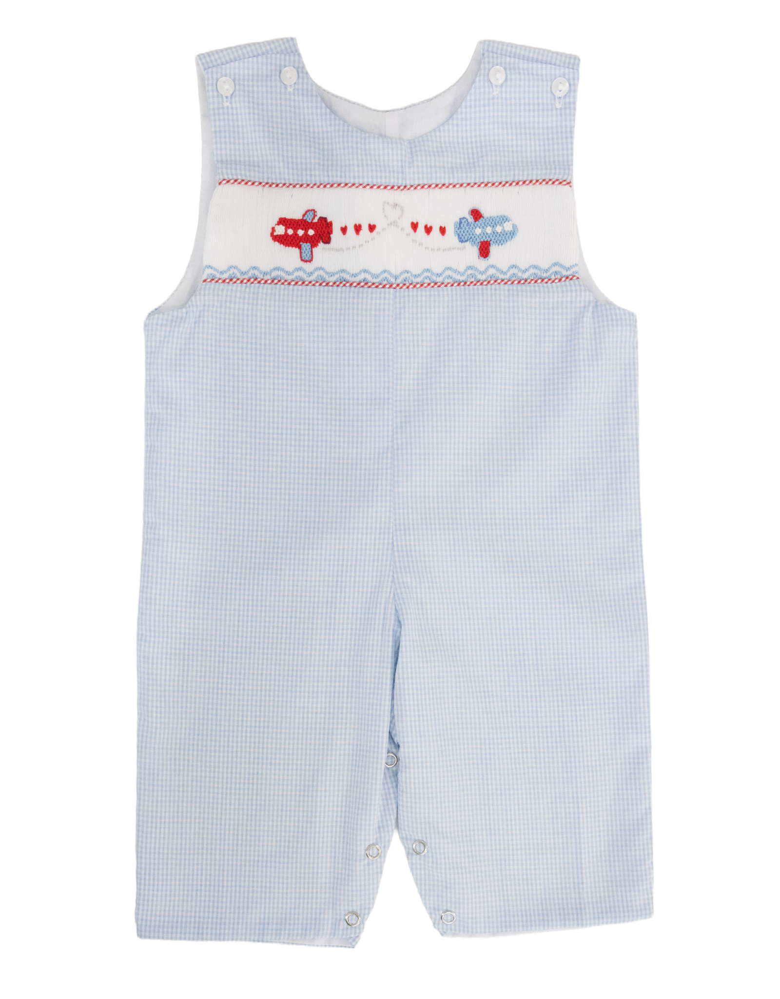 Lulu Bebe LBS26 Peter Smocked Valentine Longall