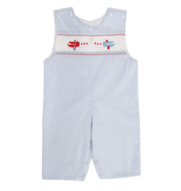 Lulu Bebe Peter Smocked Valentine Longall