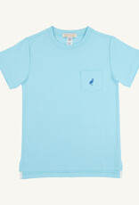 TBBC Carter Crewneck w/pocket Bellhaven Blue/Wood Boat Blue