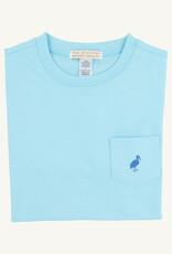 TBBC Carter Crewneck w/pocket Bellhaven Blue/Wood Boat Blue