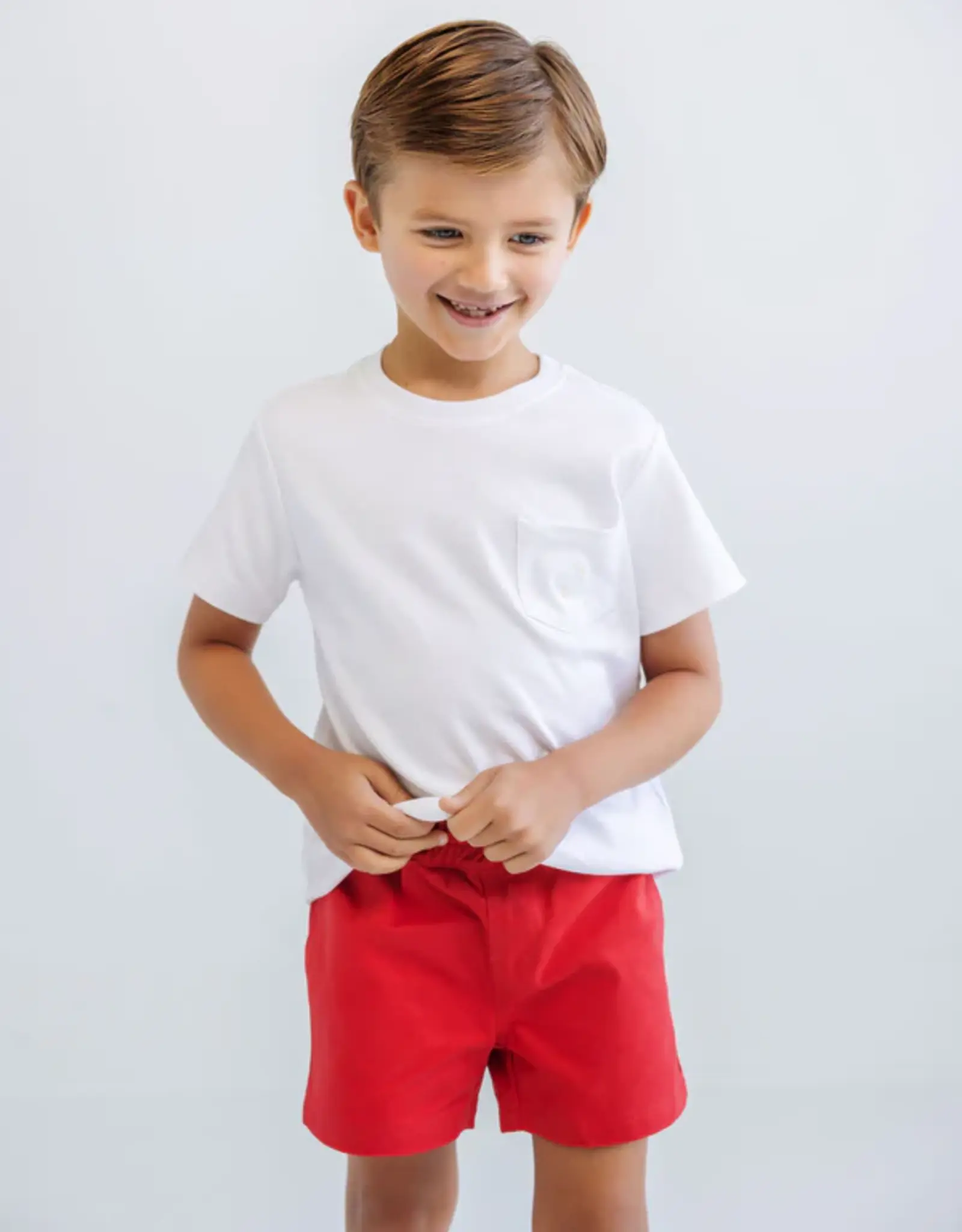 TBBC Carter Crewneck w/pocket Worth Ave White/Multi