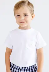 TBBC Carter Crewneck w/pocket Worth Ave White/Multi