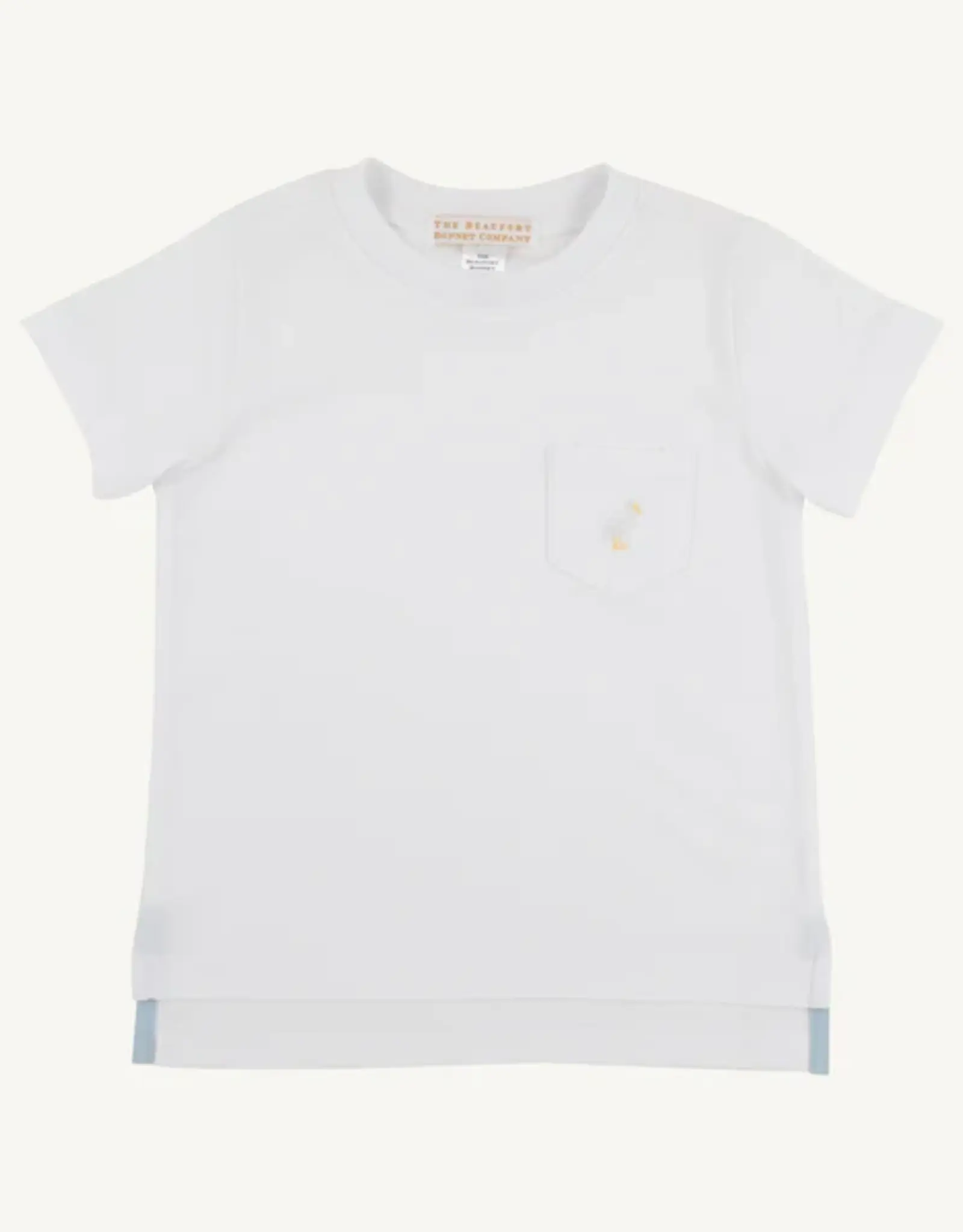 TBBC Carter Crewneck w/pocket Worth Ave White/Multi