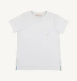 TBBC Carter Crewneck w/pocket Worth Ave White/Multi