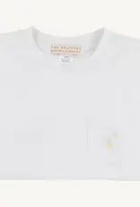 TBBC Carter Crewneck w/pocket Worth Ave White/Multi