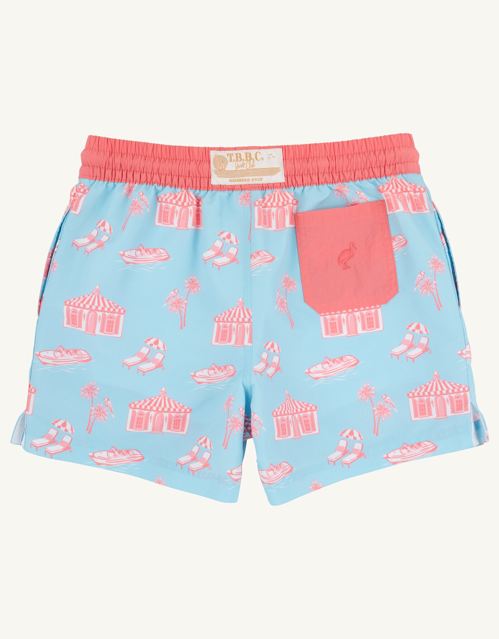 TBBC Tortola Swim Trunks Parrot Cay Canopy
