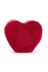 Jellycat Amuseables Arlette Heart Macaron Red