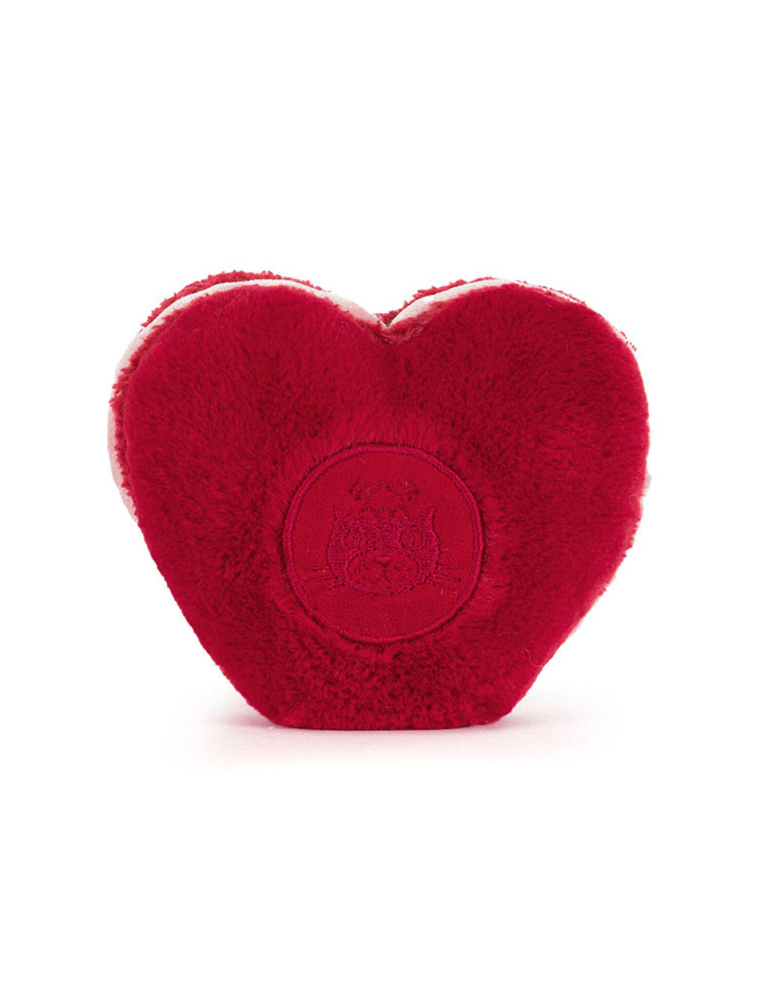 Jellycat Amuseables Arlette Heart Macaron Red