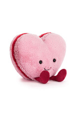 Jellycat Amuseables Colette Heart Macaron Pink