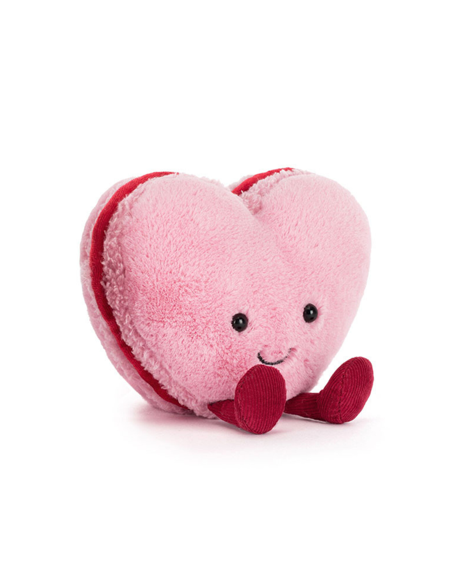 Jellycat Amuseables Colette Heart Macaron Pink