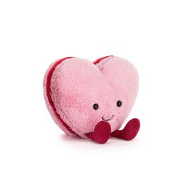 Jellycat Amuseables Colette Heart Macaron Pink
