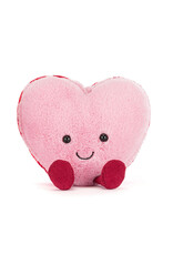 Jellycat Amuseables Colette Heart Macaron Pink