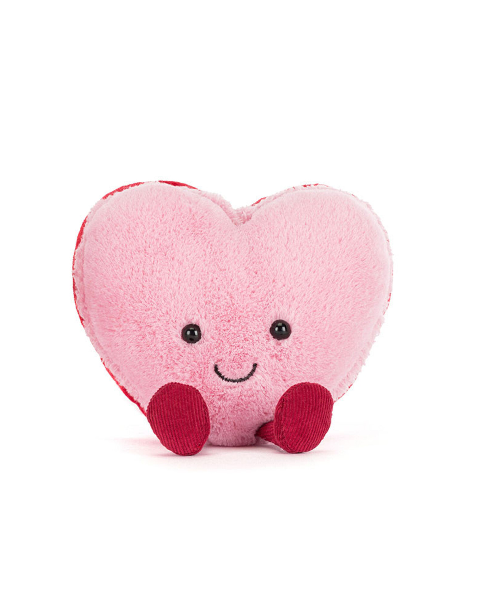 Jellycat Amuseables Colette Heart Macaron Pink