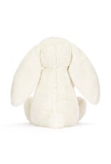 Jellycat Bashful Cream Bunny with Rose