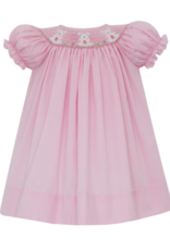 Petit Bebe 120A Bunnies Smocked Bishop Dress