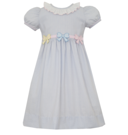 Claire and Charlie Pastel Bows Dress