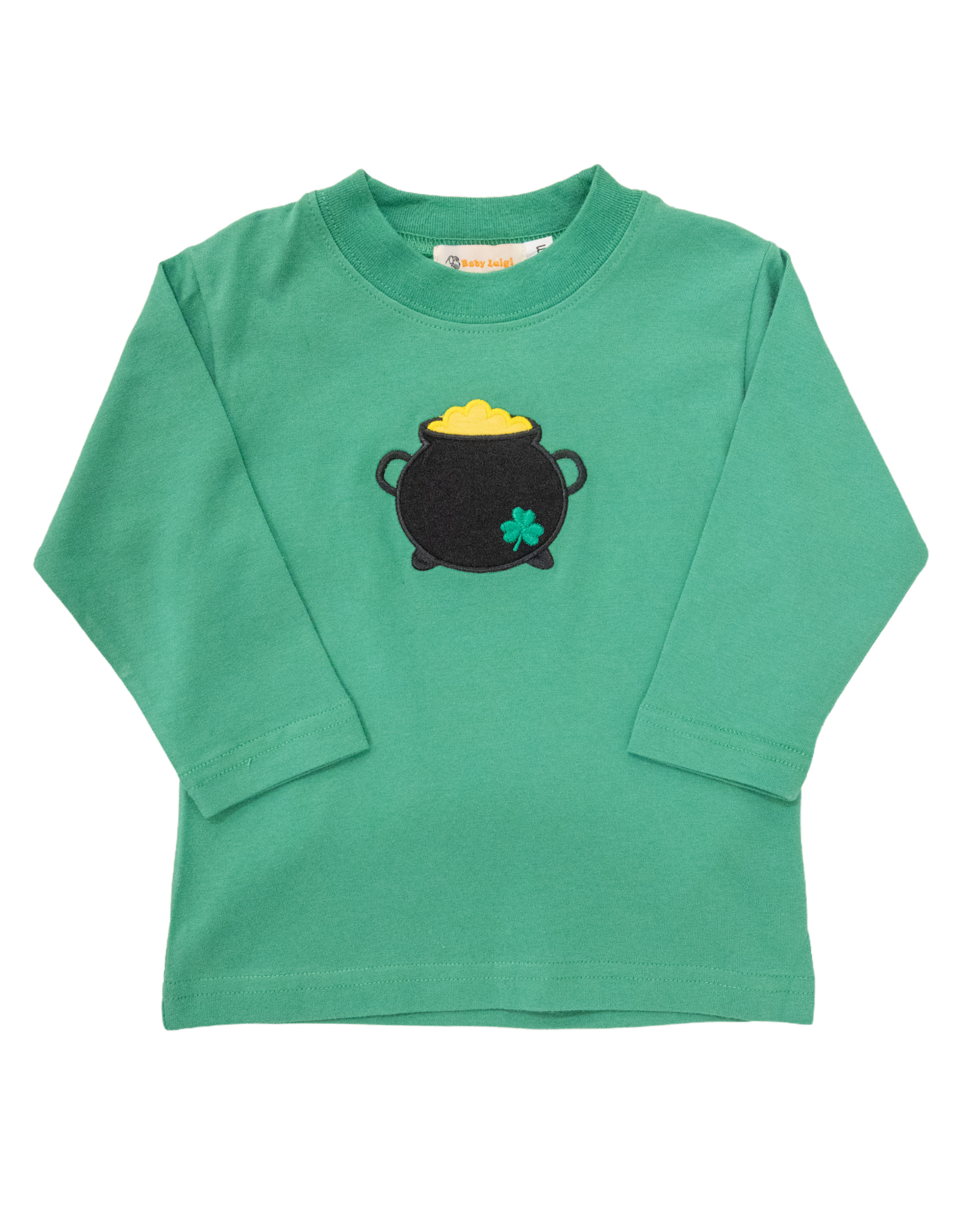 Luigi S26 LS Shirt Green Pot of Gold