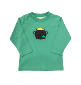 Luigi Long Sleeve Shirt Green Pot of Gold